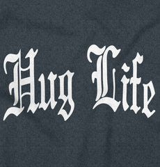 Hug Life Football Romper Bodysuit-Direct To Garment Print-Brisco Baby