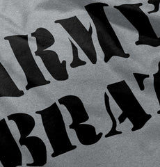 Army Brat Romper Bodysuit-Direct To Garment Print-Brisco Baby