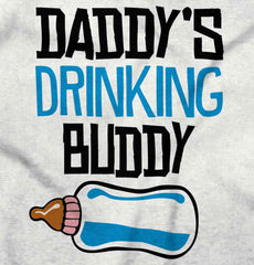 Daddys Drinking Infant Baby Bib-Direct To Garment Print-Brisco Baby