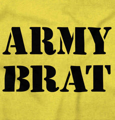 Army Brat Romper Bodysuit-Direct To Garment Print-Brisco Baby