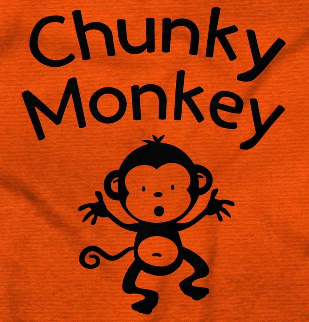 Chunky Monkey Infant Toddler T Shirt-Direct To Garment Print-Brisco Baby