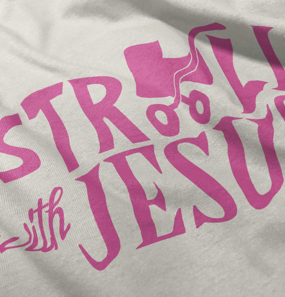 Stroll With Jesus Baby Striped Skirt Dress-Direct To Garment Print-Brisco Baby