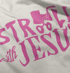 Stroll With Jesus Baby Striped Skirt Dress-Direct To Garment Print-Brisco Baby