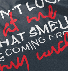 That Smell Football Romper Bodysuit-Direct To Garment Print-Brisco Baby