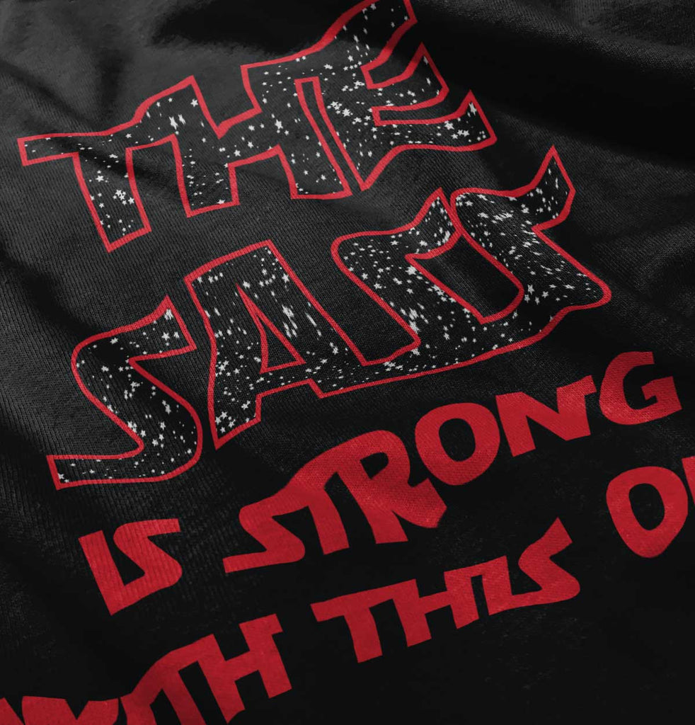 Sass Is Strong Toddler Baseball-Direct To Garment Print-Brisco Baby