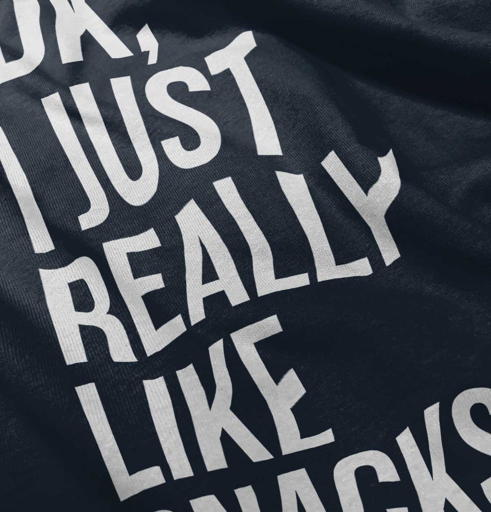 Really Like Snacks Infant Toddler T Shirt-Direct To Garment Print-Brisco Baby