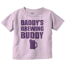 Brewing Buddy Infant Toddler T Shirt-Direct To Garment Print-Brisco Baby