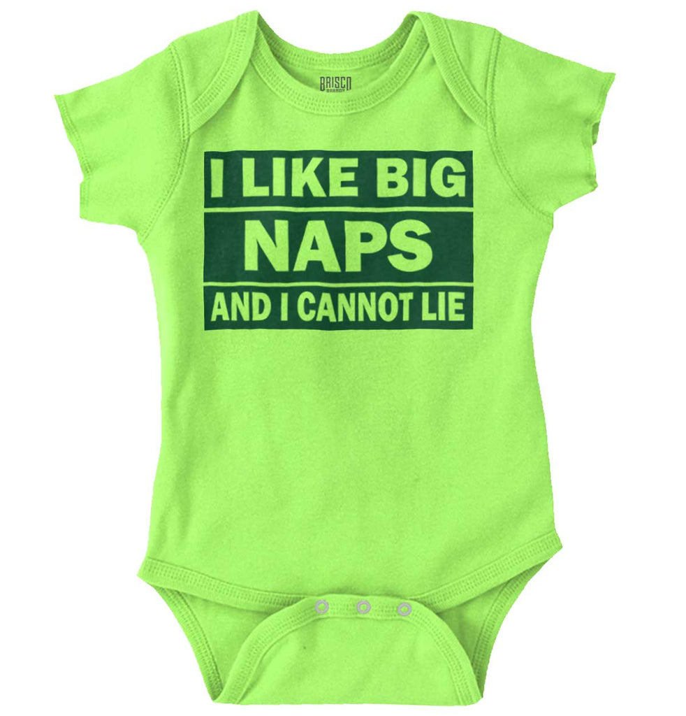 Big Naps Romper Bodysuit-Direct To Garment Print-Brisco Baby