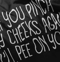 I'll Pee on You Infant Baby Bib-Direct To Garment Print-Brisco Baby