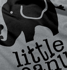 Elephant Peanut Infant Toddler T Shirt-Direct To Garment Print-Brisco Baby