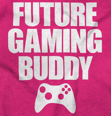 Future Gaming Buddy Solid Baby Pajama Top-Direct To Garment Print-Brisco Baby