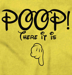 Poop There It Is Romper Bodysuit-Direct To Garment Print-Brisco Baby