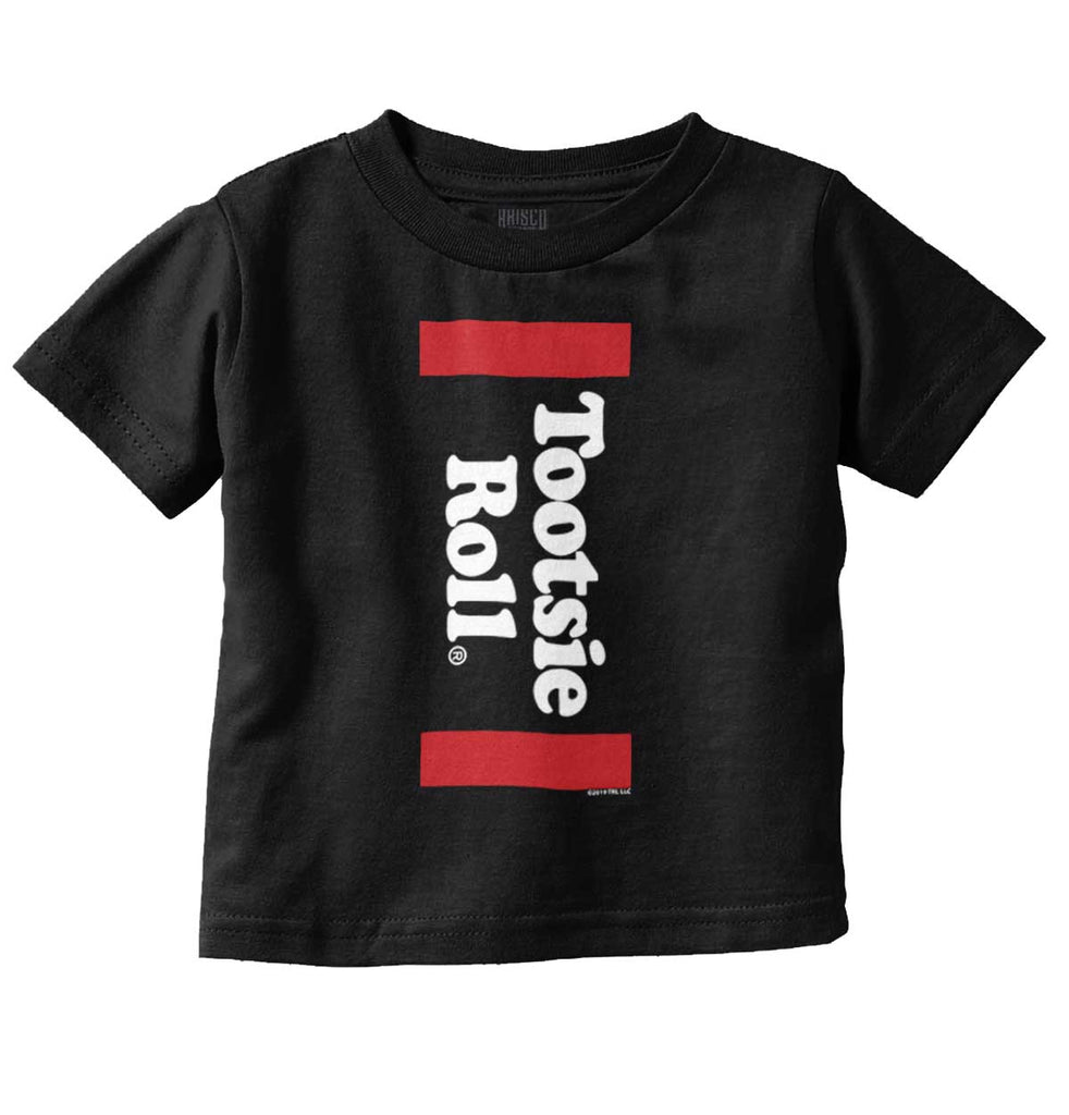 Tootsie Roll Infant Toddler T Shirt-Direct To Garment Print-Brisco Baby