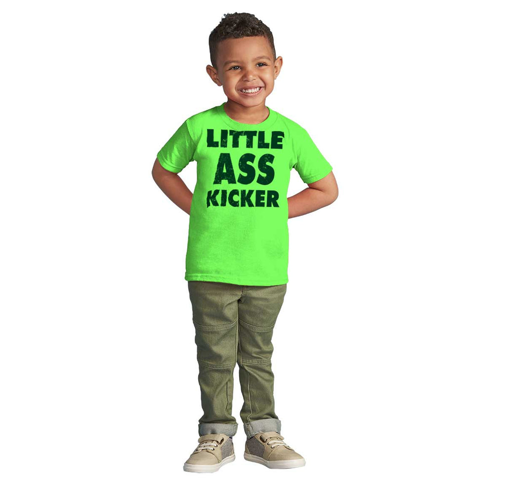 Ass Kicker Infant Toddler T Shirt-Direct To Garment Print-Brisco Baby