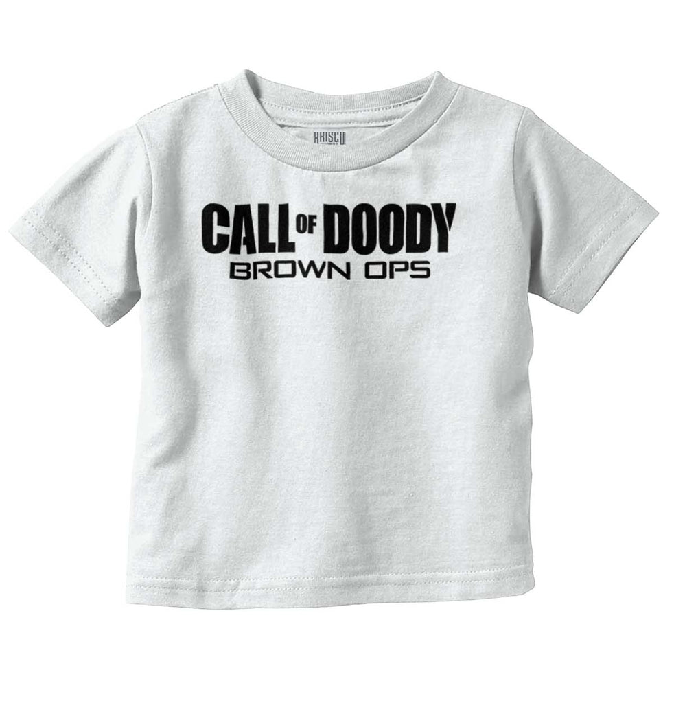 Call Of Doody Infant Toddler T Shirt-Direct To Garment Print-Brisco Baby