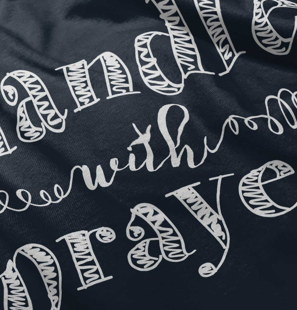 Handle With Prayer Romper Bodysuit-Direct To Garment Print-Brisco Baby