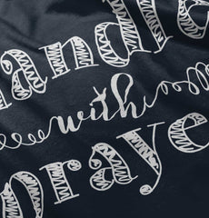 Handle With Prayer Romper Bodysuit-Direct To Garment Print-Brisco Baby