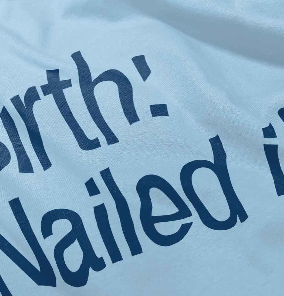 Nailed It Infant Baby Bib-Direct To Garment Print-Brisco Baby