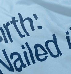 Nailed It Infant Baby Bib-Direct To Garment Print-Brisco Baby
