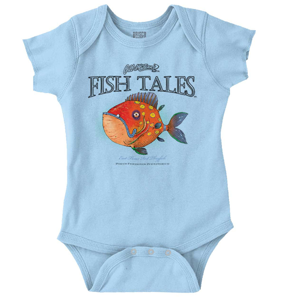 East Texas Red Thugf Romper Bodysuit-Direct To Garment Print-Brisco Baby