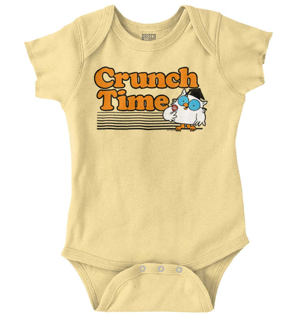 Crunch Time Romper Bodysuit-Direct To Garment Print-Brisco Baby