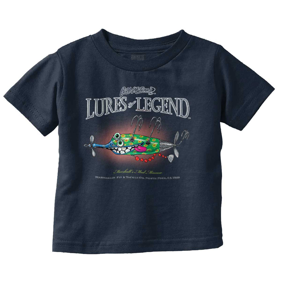 Marshalls Mad Minnow Infant Toddler T Shirt-Direct To Garment Print-Brisco Baby
