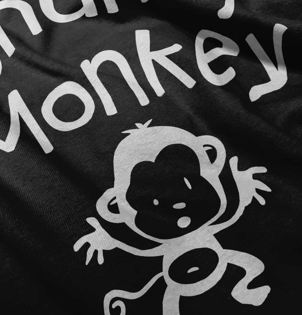 Chunky Monkey Infant Toddler T Shirt-Direct To Garment Print-Brisco Baby