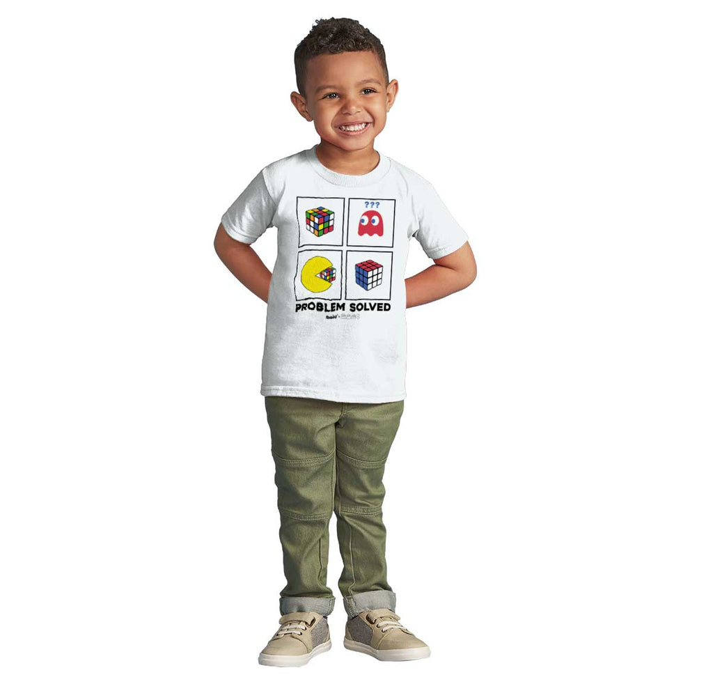 Problem Solved Infant Toddler T Shirt-Direct To Garment Print-Brisco Baby