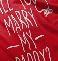 Marry My Daddy Baby Polka Dot Skirt Dress-Direct To Garment Print-Brisco Baby