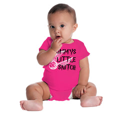 Mommy's Little Snitch Romper Bodysuit-Direct To Garment Print-Brisco Baby