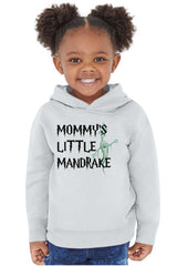 Mommy's Little Mandrake Toddler Pullover Hoodie-Direct To Garment Print-Brisco Baby