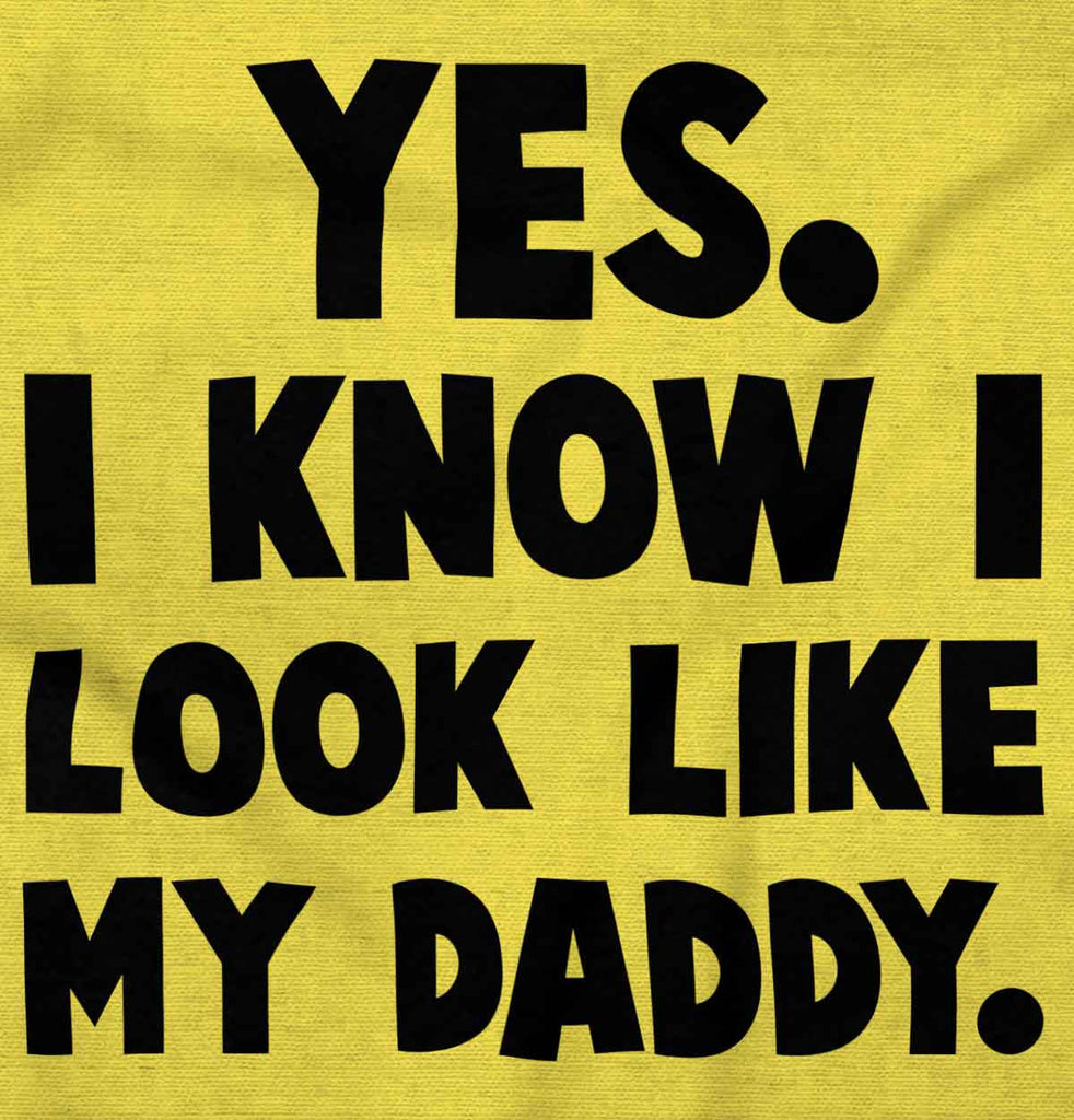 Look Like Daddy Romper Bodysuit-Direct To Garment Print-Brisco Baby