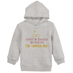 Jealous Of Chosen One Toddler Pullover Hoodie-Direct To Garment Print-Brisco Baby