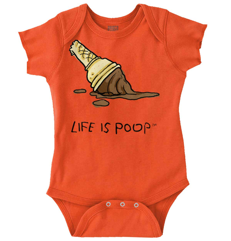 Dropped Cone Romper Bodysuit-Direct To Garment Print-Brisco Baby