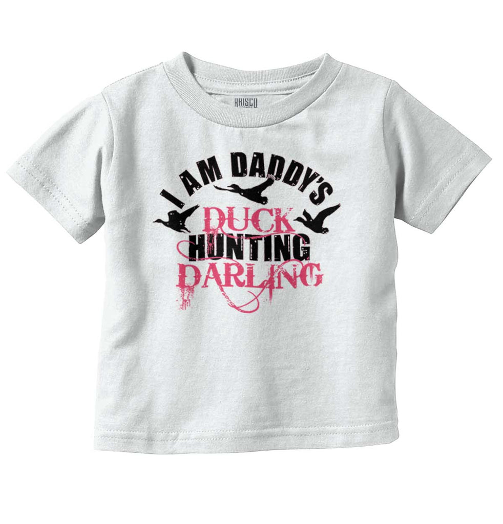 Duck Hunting Darling Infant Toddler T Shirt-Direct To Garment Print-Brisco Baby