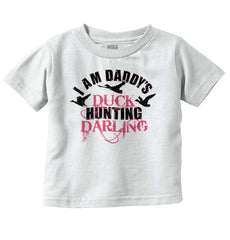 Duck Hunting Darling Infant Toddler T Shirt-Direct To Garment Print-Brisco Baby