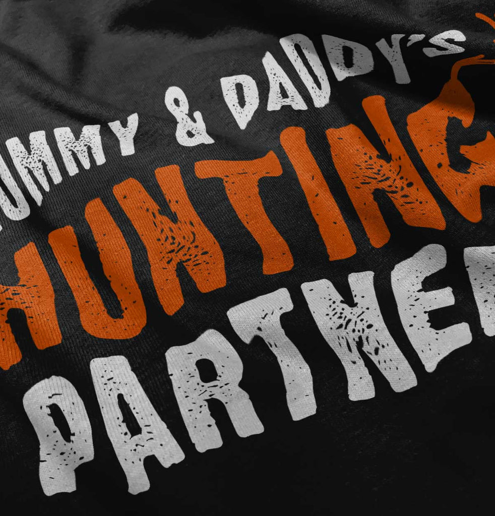 Parents Hunting Partner Infant Toddler T Shirt-Direct To Garment Print-Brisco Baby
