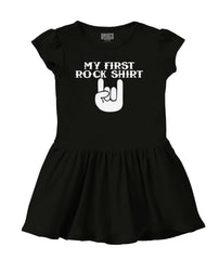 Rock Shirt Solid Baby Infant Dress-Direct To Garment Print-Brisco Baby