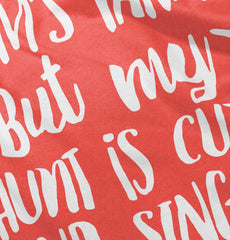 Aunt is Single Toddler Football Jersey Tee-Direct To Garment Print-Brisco Baby