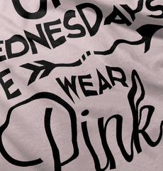 Wear Pink Baby Ruffled Trim Romper-Direct To Garment Print-Brisco Baby