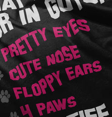 Mastiff Checklist Romper Bodysuit-Direct To Garment Print-Brisco Baby