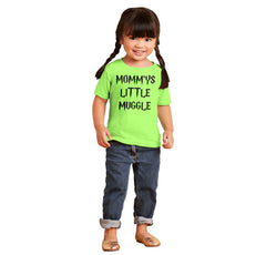 Mommy's Little Muggle Infant Toddler T Shirt-Direct To Garment Print-Brisco Baby