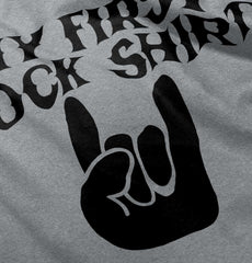 Rock Shirt Infant Toddler T Shirt-Direct To Garment Print-Brisco Baby