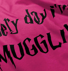 Every Day I'm Mugglin' Romper Bodysuit-Direct To Garment Print-Brisco Baby