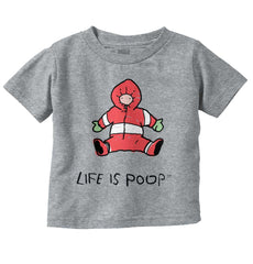 Winter Jacket Infant Toddler T Shirt-Direct To Garment Print-Brisco Baby