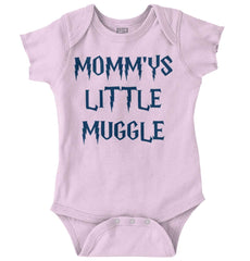 Mommy's Little Muggle Romper Bodysuit-Direct To Garment Print-Brisco Baby
