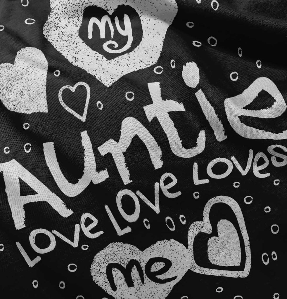 Auntie Loves Me Infant Baby Bib-Direct To Garment Print-Brisco Baby