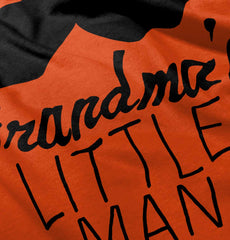 Grandma's Little Man Romper Bodysuit-Direct To Garment Print-Brisco Baby