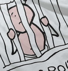 Jail Crib Infant Toddler T Shirt-Direct To Garment Print-Brisco Baby