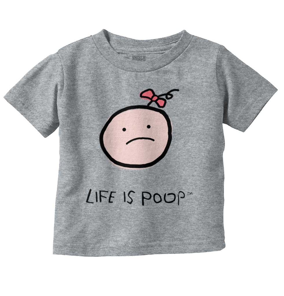 Girl Logo Infant Toddler T Shirt-Direct To Garment Print-Brisco Baby